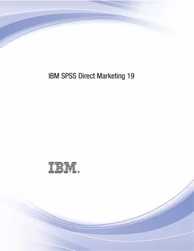 خرید و دانلود نسخه کامل کتاب IBM SPSS Direct Marketing 19