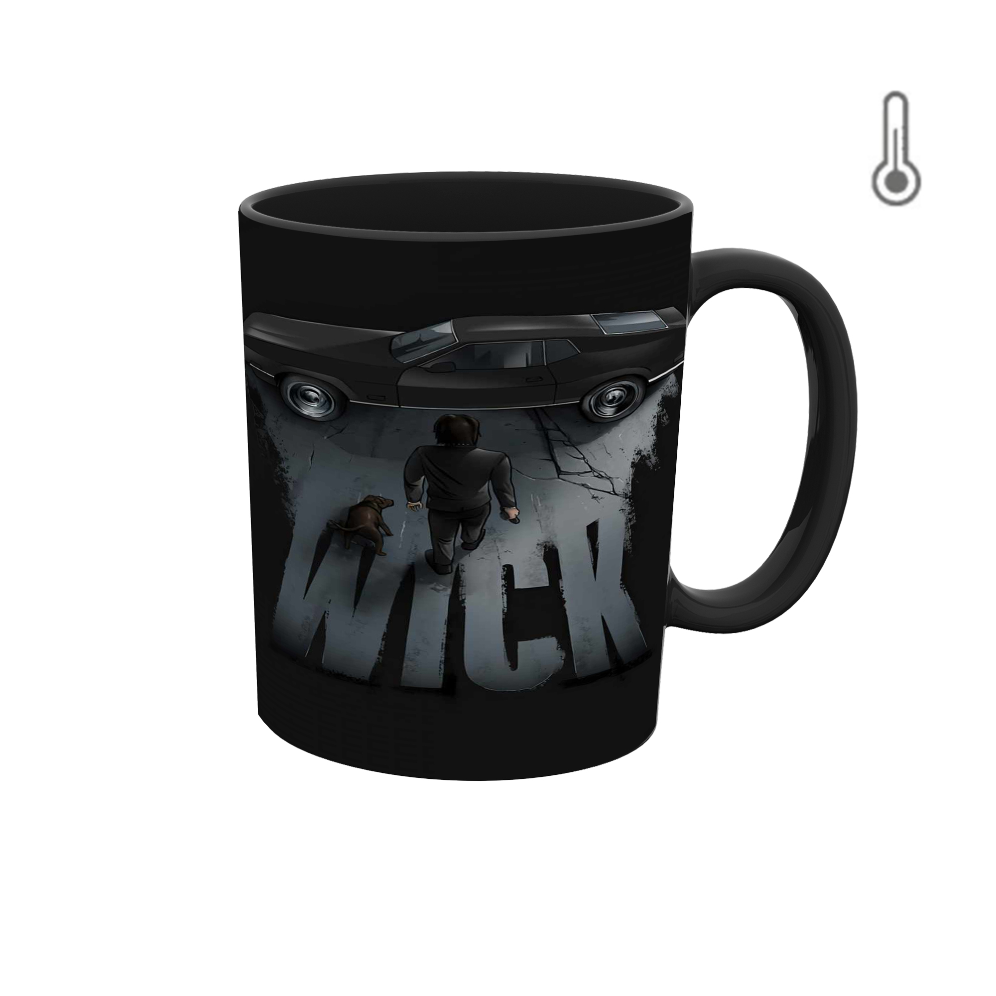 ماگ حرارتی طرح جان ویک 