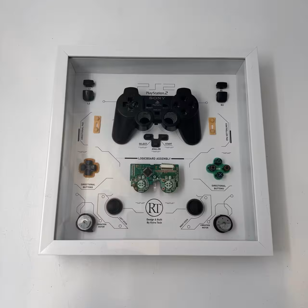 خرید تابلو سفید دسته Panel Retro PS2 با بهترین قیمت