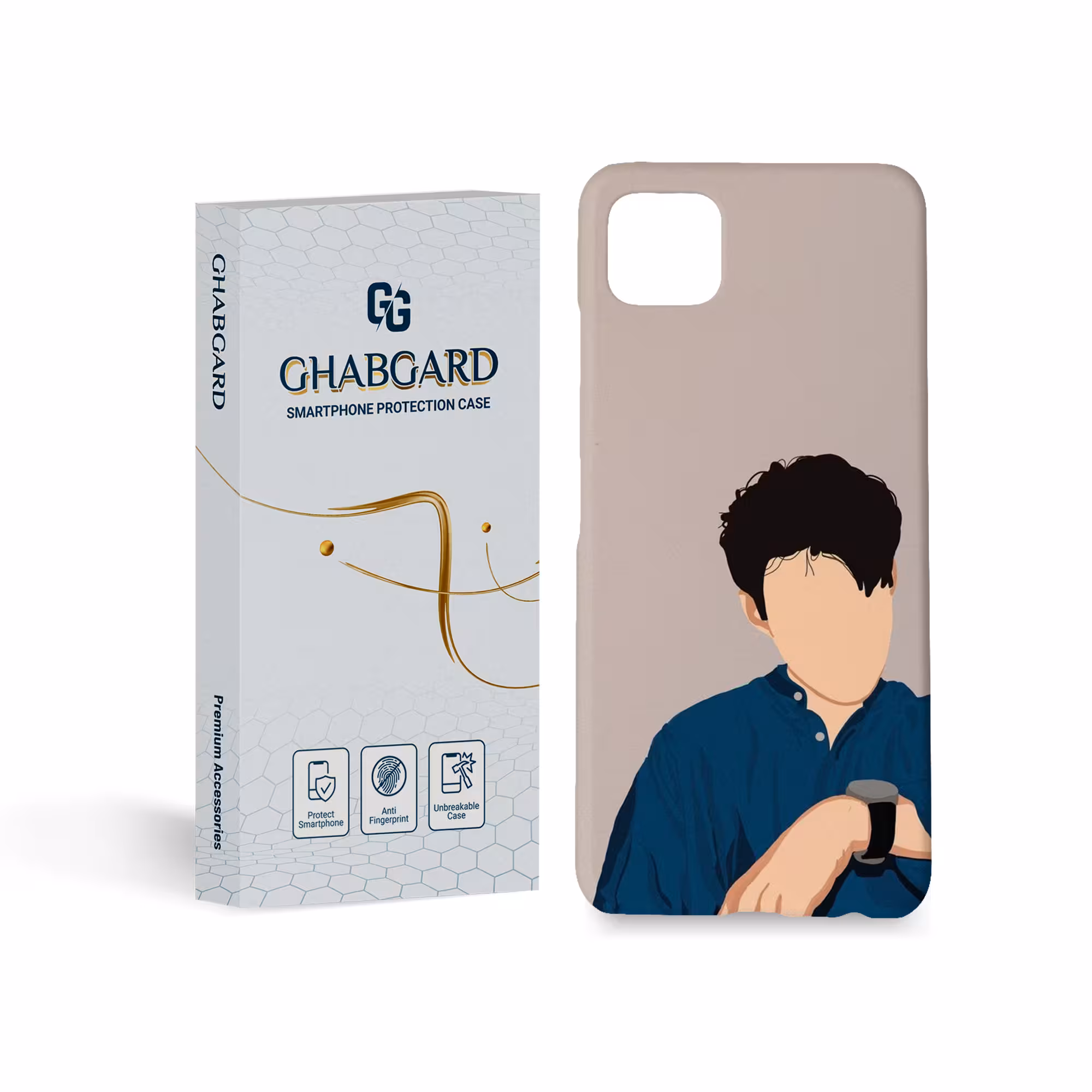 کاور قاب گارد مدل پسرانه مناسب برای گوشی موبایل سامسونگ Galaxy A22 5g