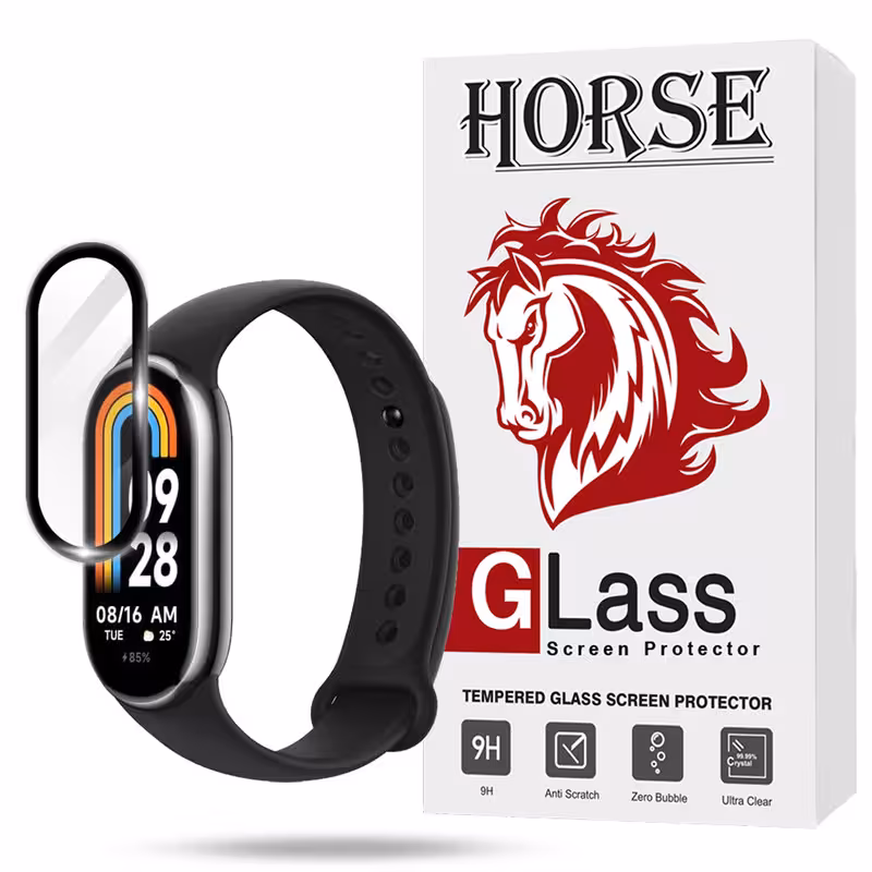 محافظ صفحه نمایش هورس مدل PMMH20 مناسب برای ساعت هوشمند شیائومی Mi Band 8 | کالا برتری