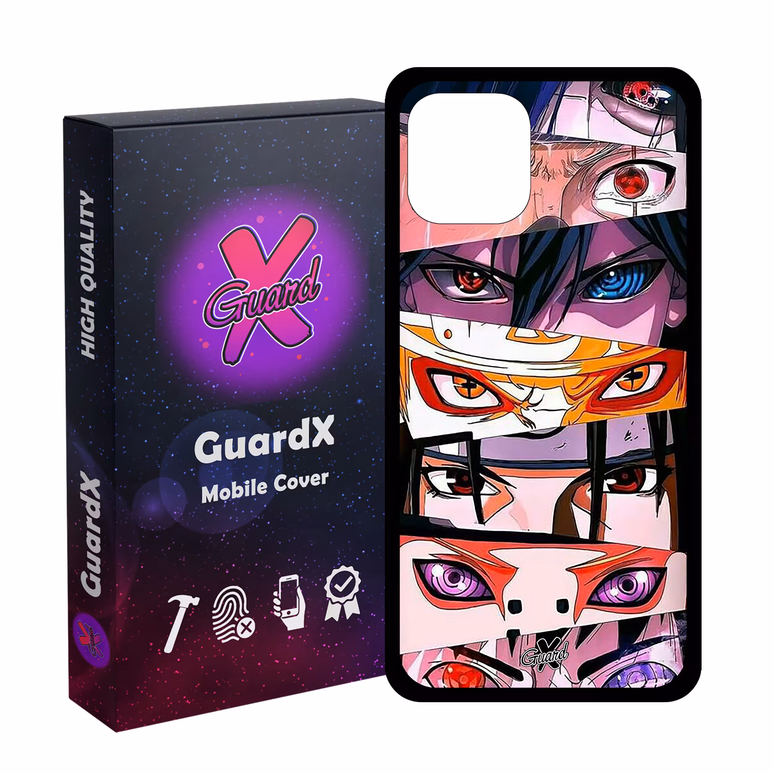 کاور گارد ایکس طرح ناروتو انیمه مدل Glass10547 مناسب برای گوشی موبایل اپل iPhone 11 Pro