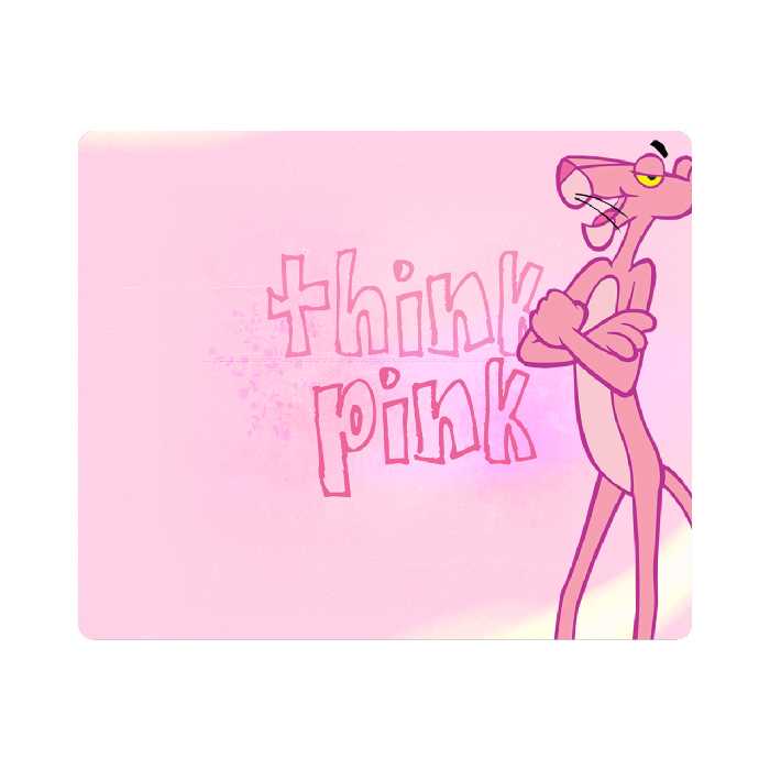 ماوس پد طرح پلنگ صورتی مدل pp6