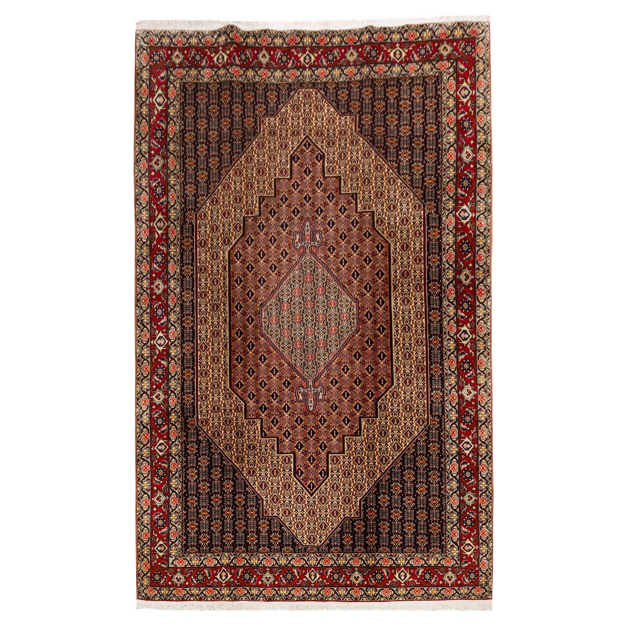 فرش قدیمی دستباف شش متری سی پرشیا کد 123232