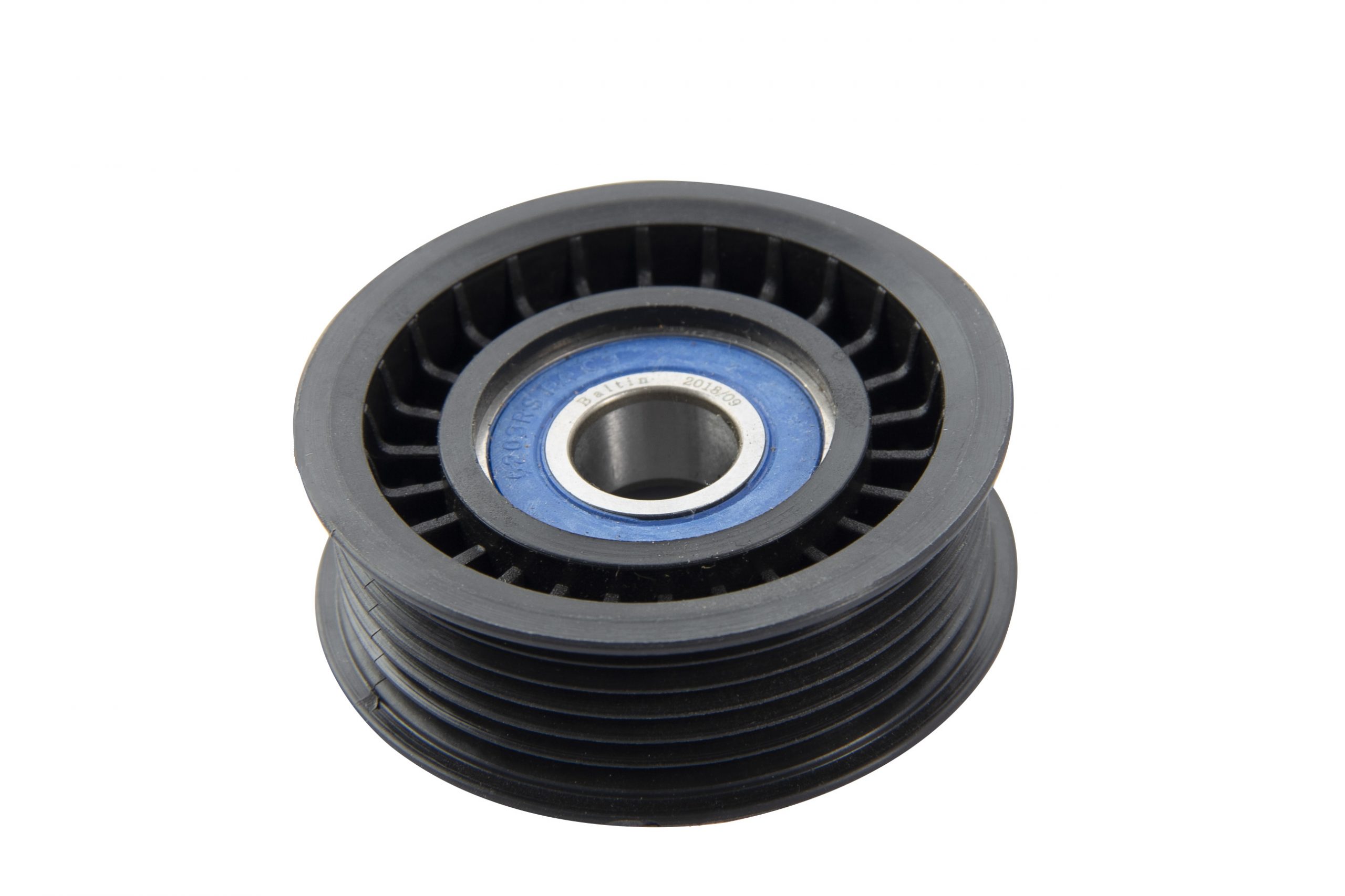 غلتک تسمه سفت کن دینام (شیار دار )                                     سمند LX EF7 بنزینی , برند ایران کاربراتور (ایرکا)