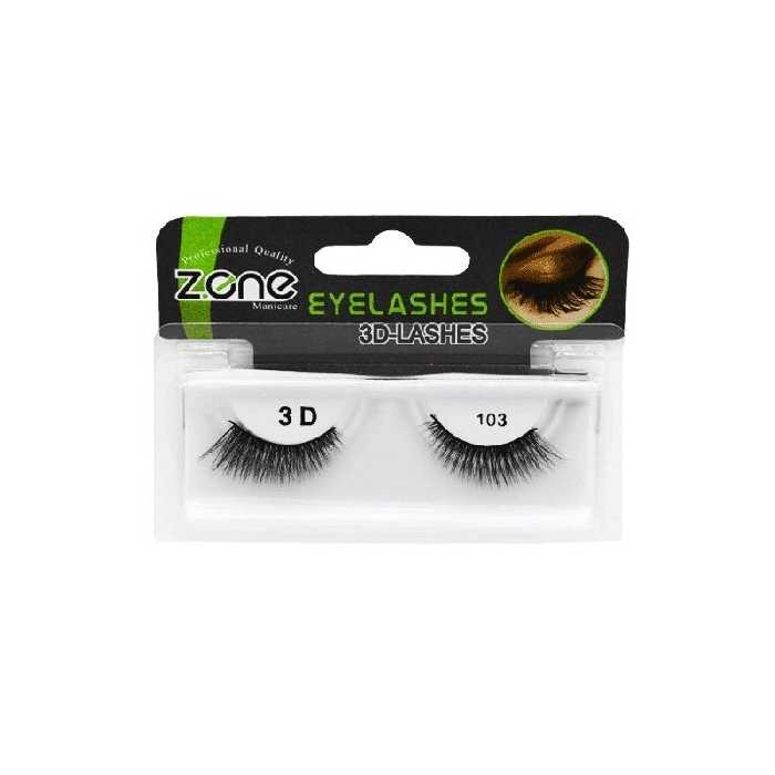 مژه مصنوعی جفتی 3D کد Z-103 زد وان