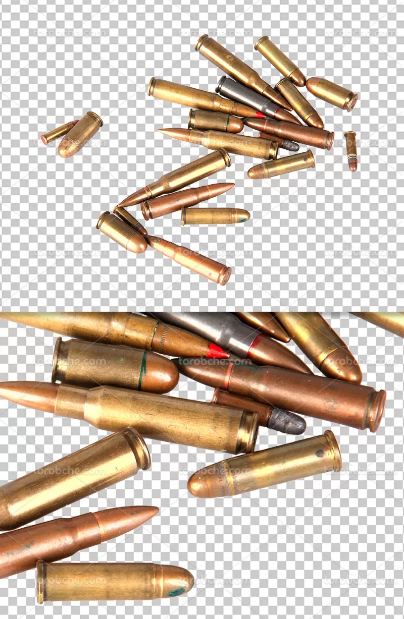 عکس گلوله دوربری شده | گرافیک با طعم تربچه