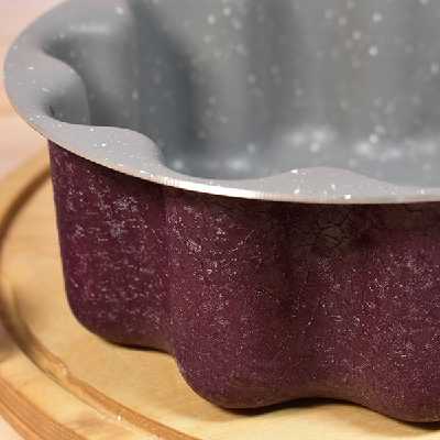 قالب کیک به گز مدل شارلوت کف گود