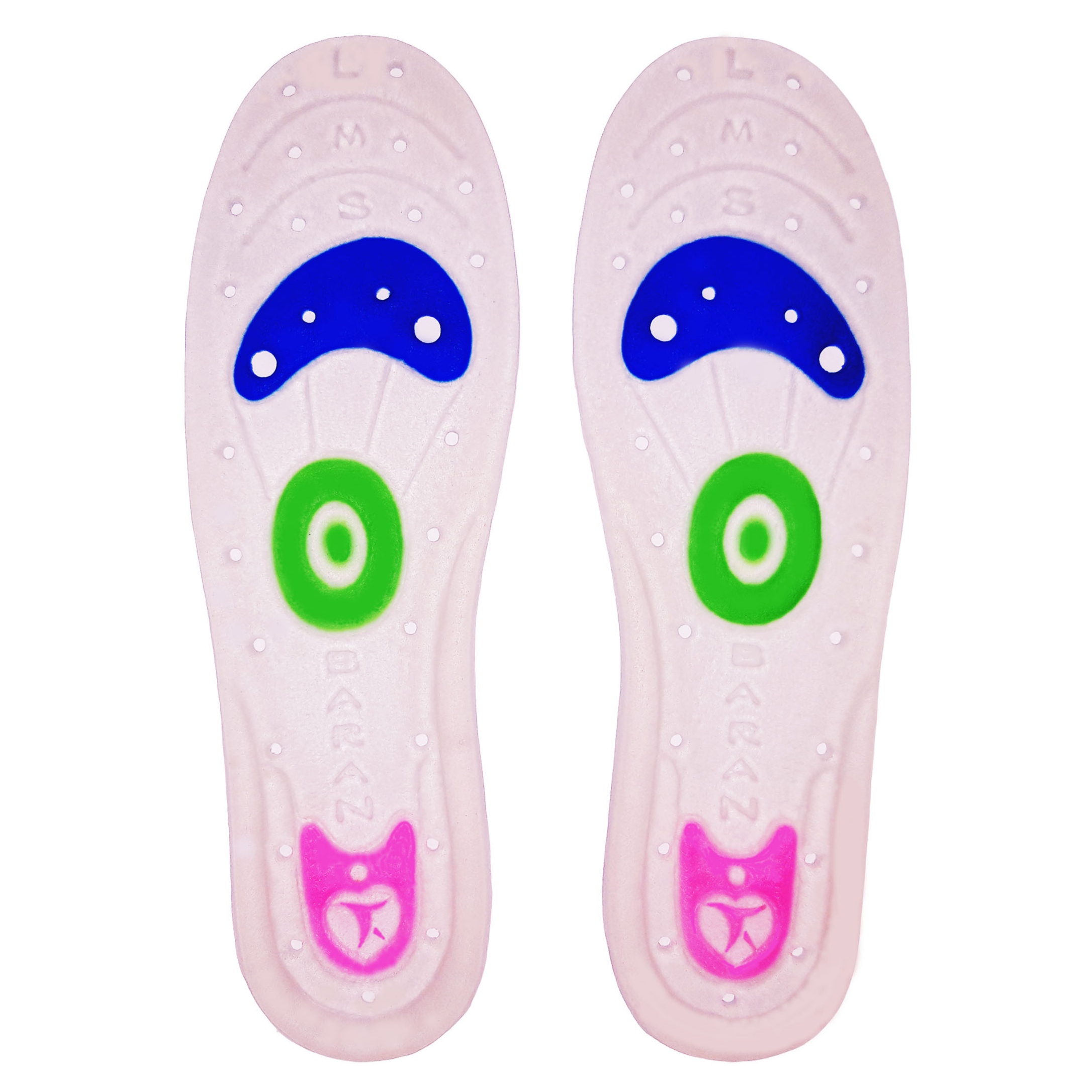 کفی طبی مدل ژله ای کد SML سایز 43-37