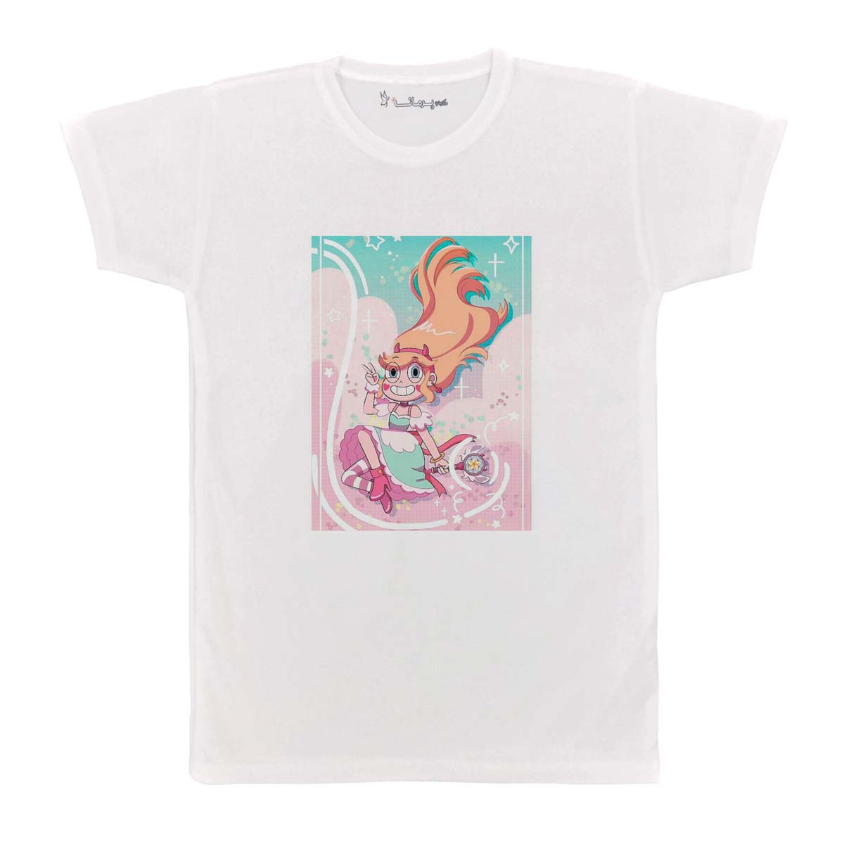 تی شرت بچگانه پرمانه طرح Star vs the Forces of Evil کد pmt.2838