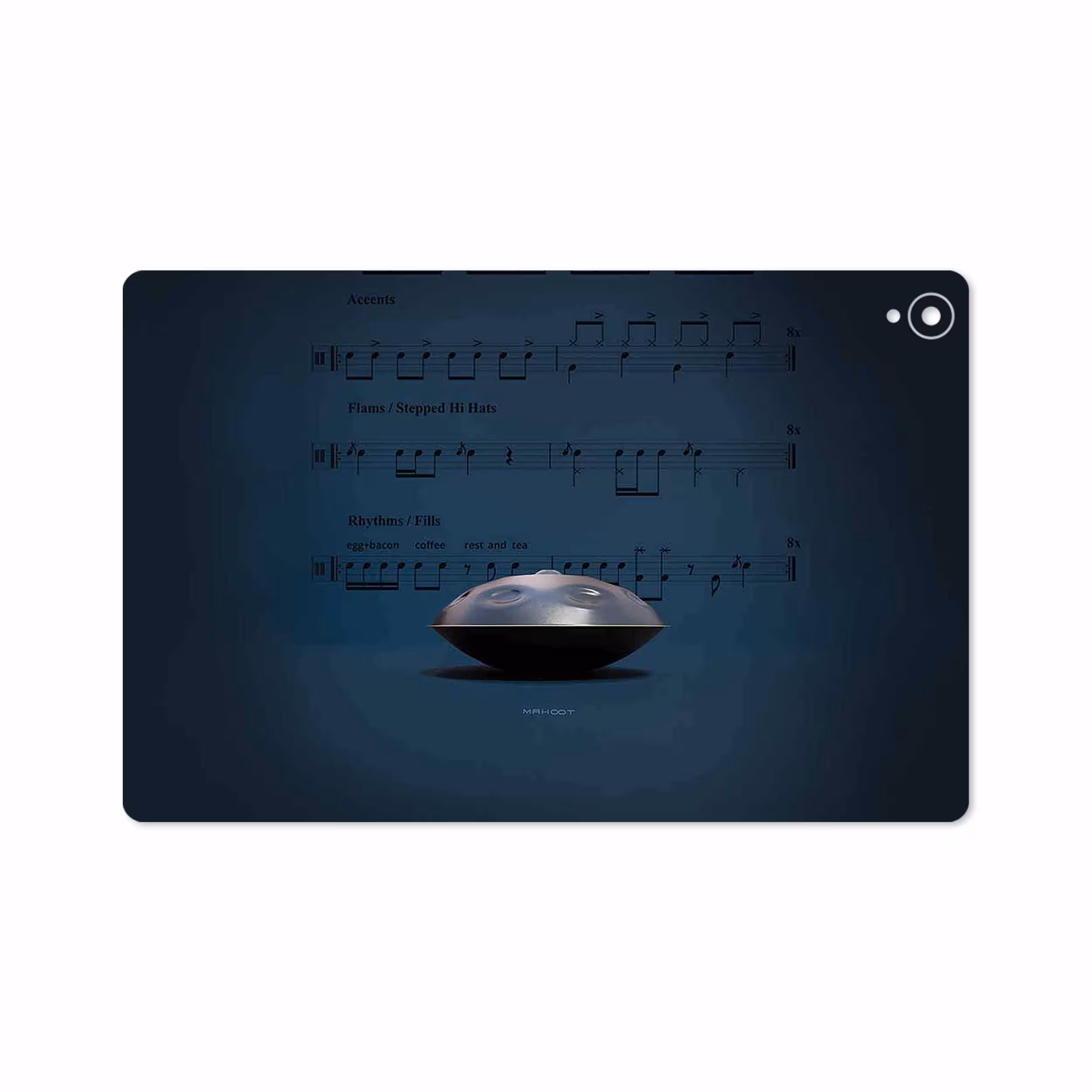 برچسب پوششی ماهوت مدل Hang Instrument مناسب برای تبلت هوآوی Mediapad M6 10.8 2019