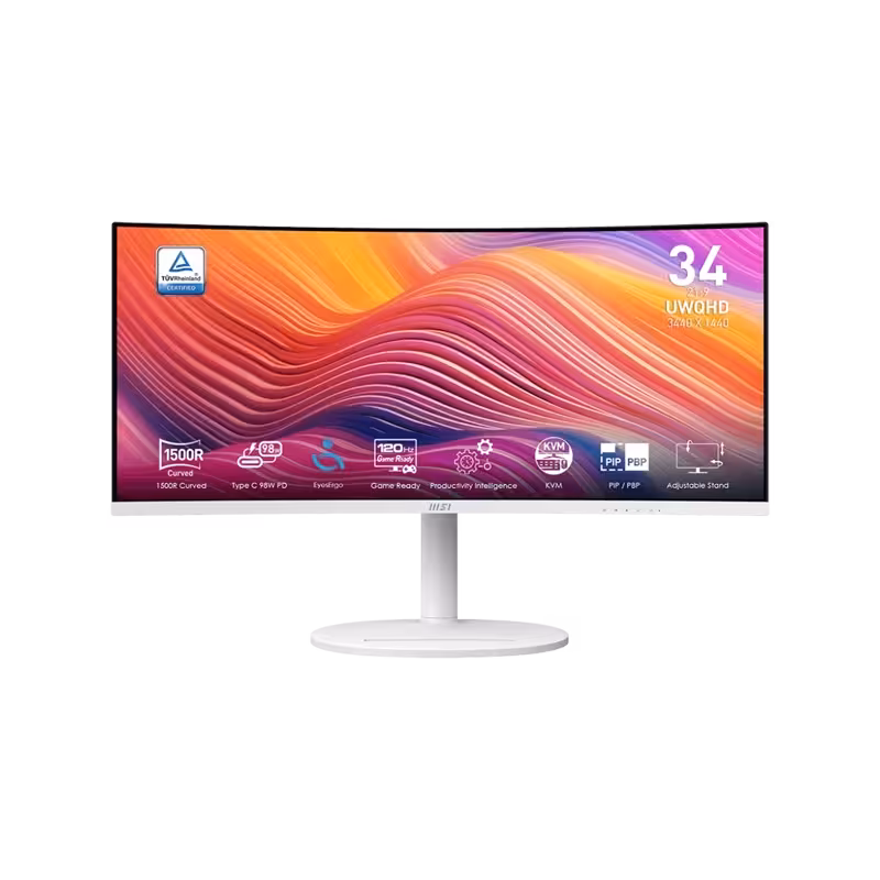 MSI Modern MD342CQPW | مناسب برای ادیت، طراحی، گیم