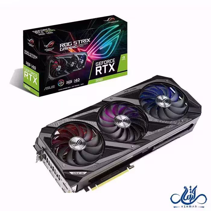 کارت گرافیک ایسوس ROG Strix RTX 3090 OC Gaming 24GB