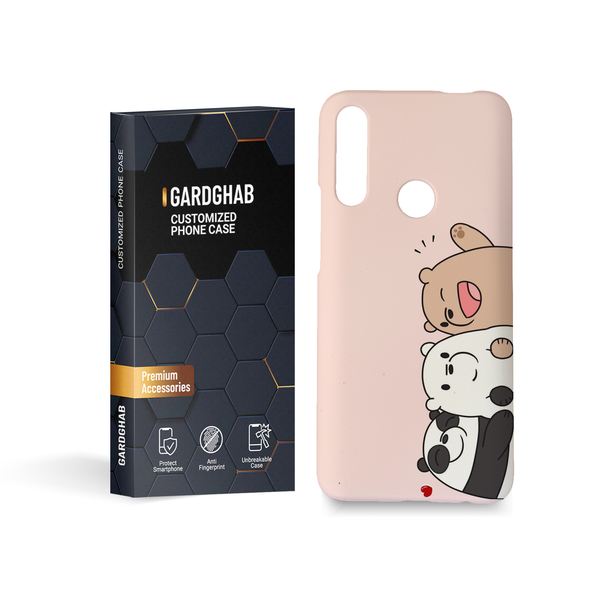  کاور گارد قاب مدل فانتزی مناسب برای گوشی موبایل هوآوی Y9 prime 2019