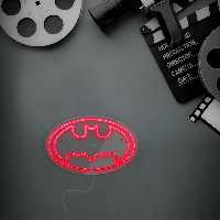 چراغ دیواری نئون دیزاین طرح Batman_RD