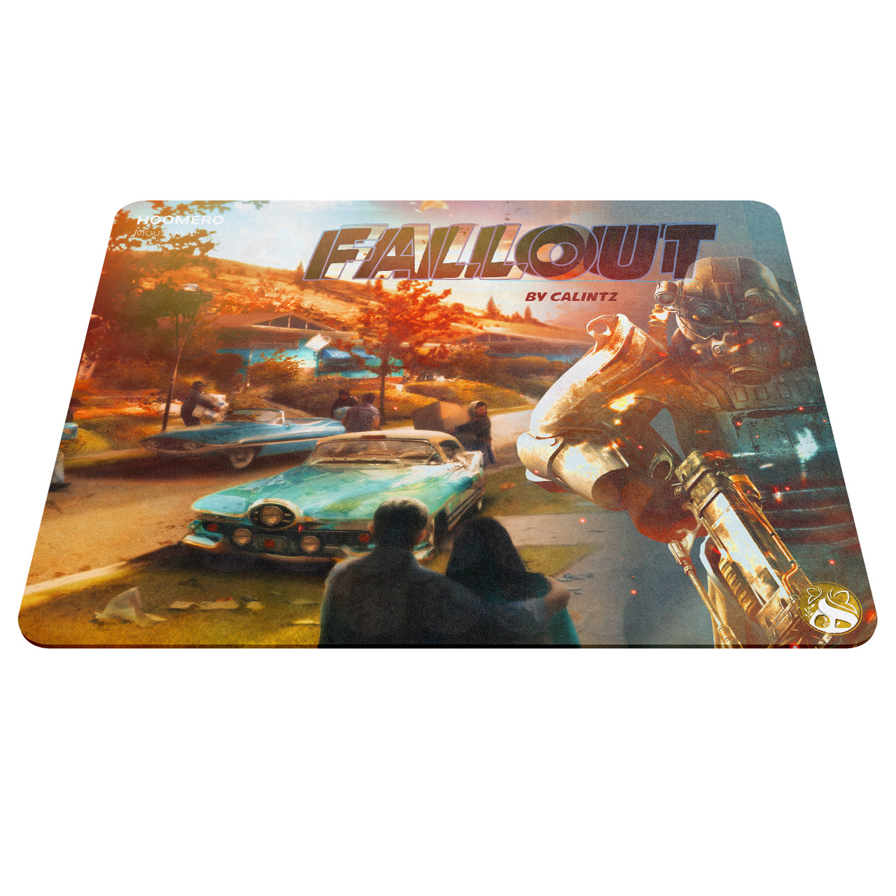 ماوس پد هومرو مدل A6584 طرح بازی Fallout