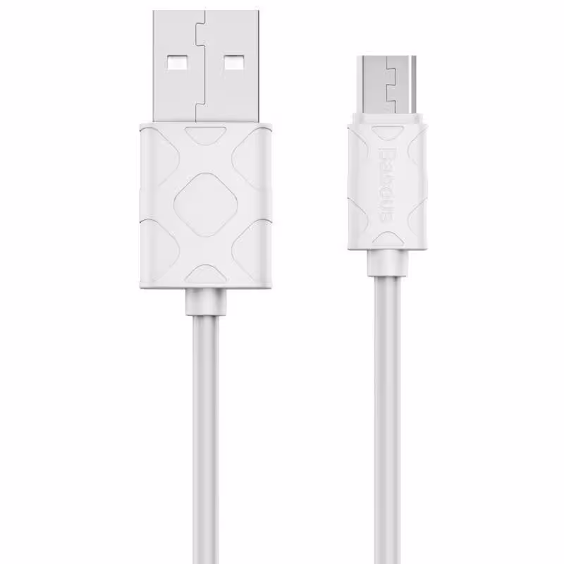 کابل میکرو یو اس بی Baseus Yaven CAMUN-0 2.1A 1m