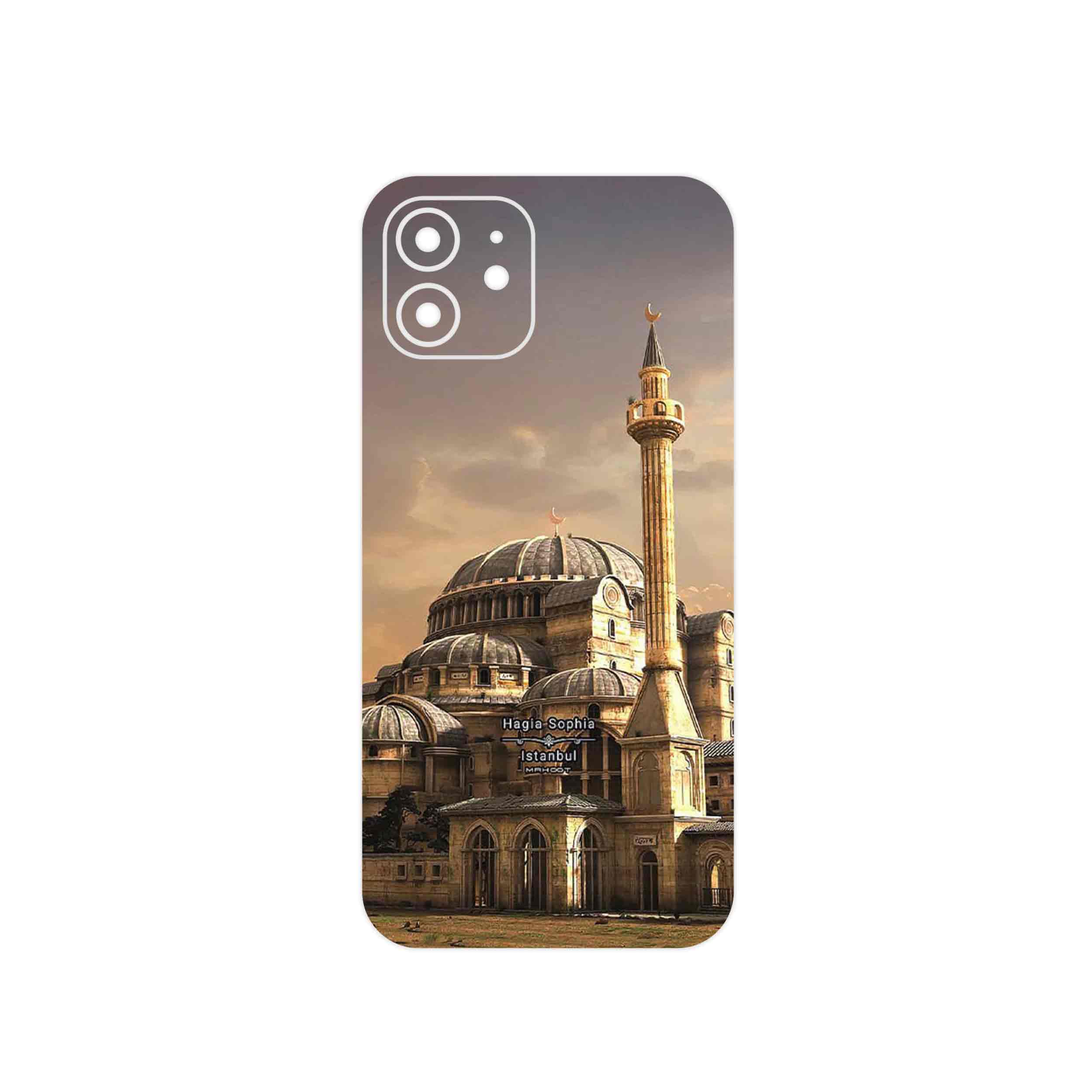 برچسب پوششی ماهوت مدل Hagia Sophia Mosque مناسب برای گوشی موبایل اپل iPhone 12
