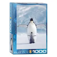 پازل 1000 تکه يوروگرافيكس پازلز طرح پنگوئن كد 1246