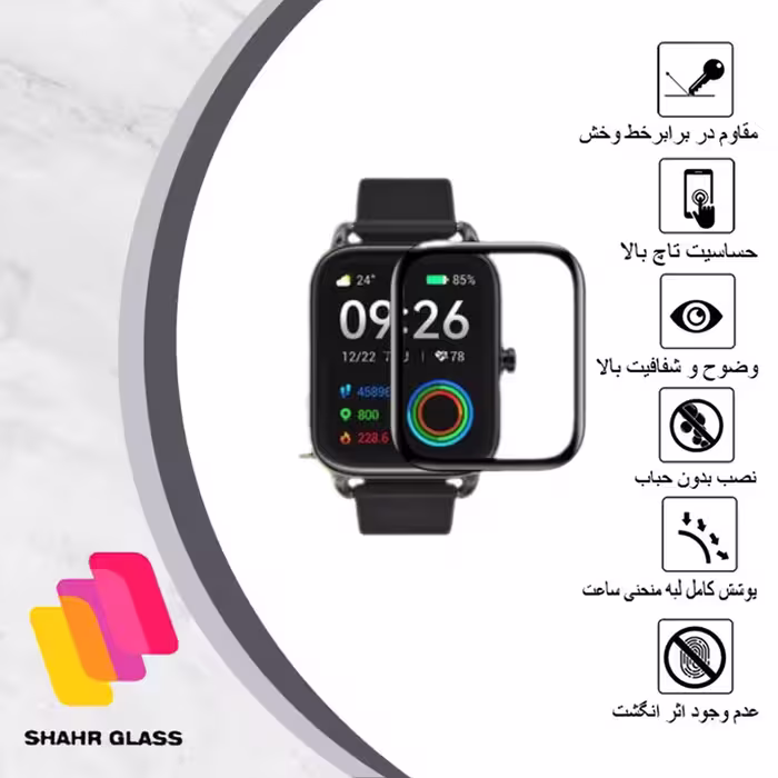 محافظ صفحه نمایش نانو شهر گلس مدل PMSR مناسب برای ساعت هوشمند  هایلو RS4 Plus