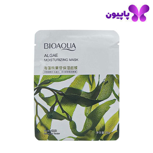 ماسک صورت ورقه ای جلبک دریایی بیوآکوا 25 گرمی کد BQY75005