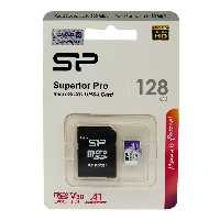 رم میکرو 128 گیگ سیلیکون پاور Silicon Power Superior Pro A1 V30 U3 100MB/s   خشاب