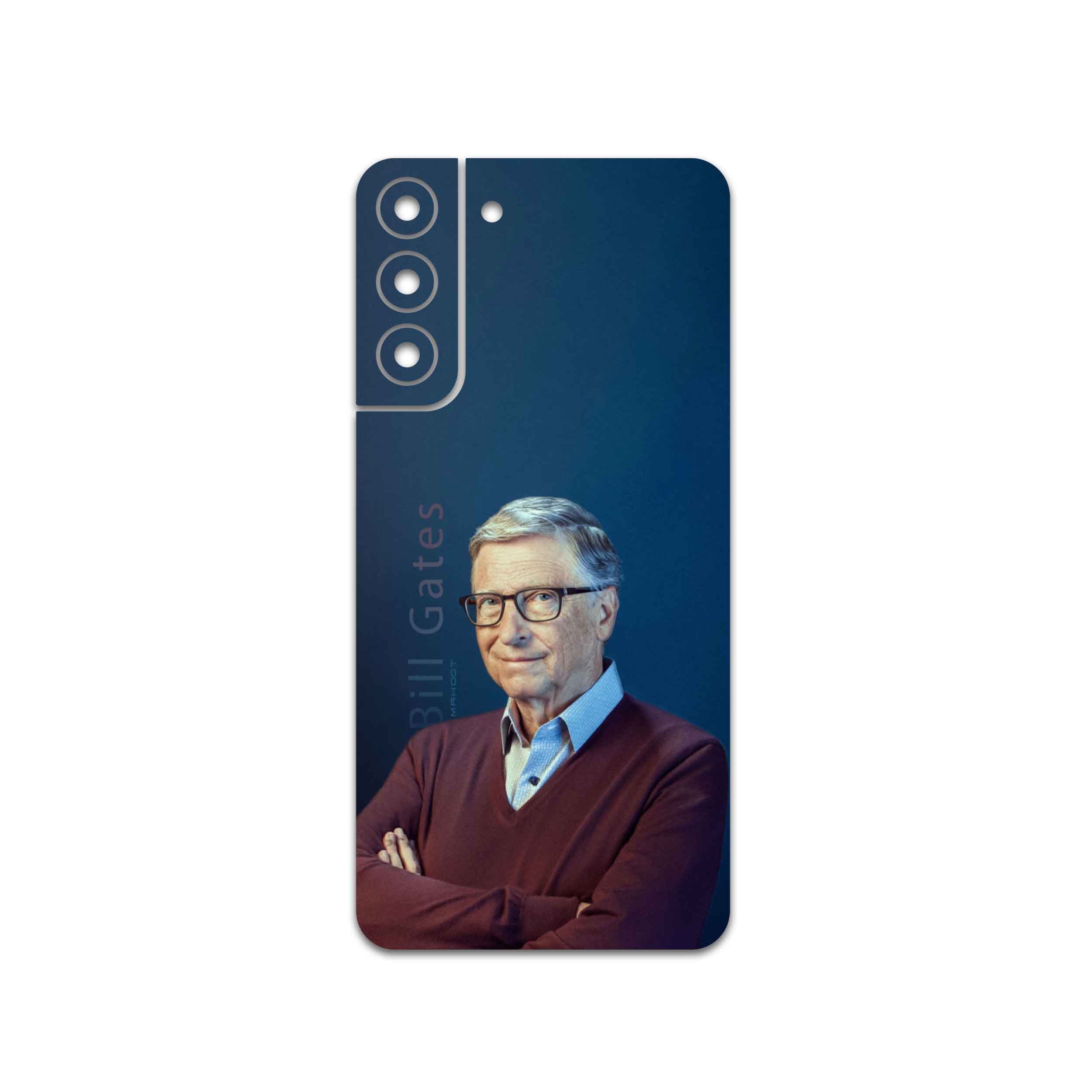 برچسب پوششی ماهوت مدل Bill-Gates مناسب برای گوشی موبایل سامسونگ Galaxy S22 Plus 5G