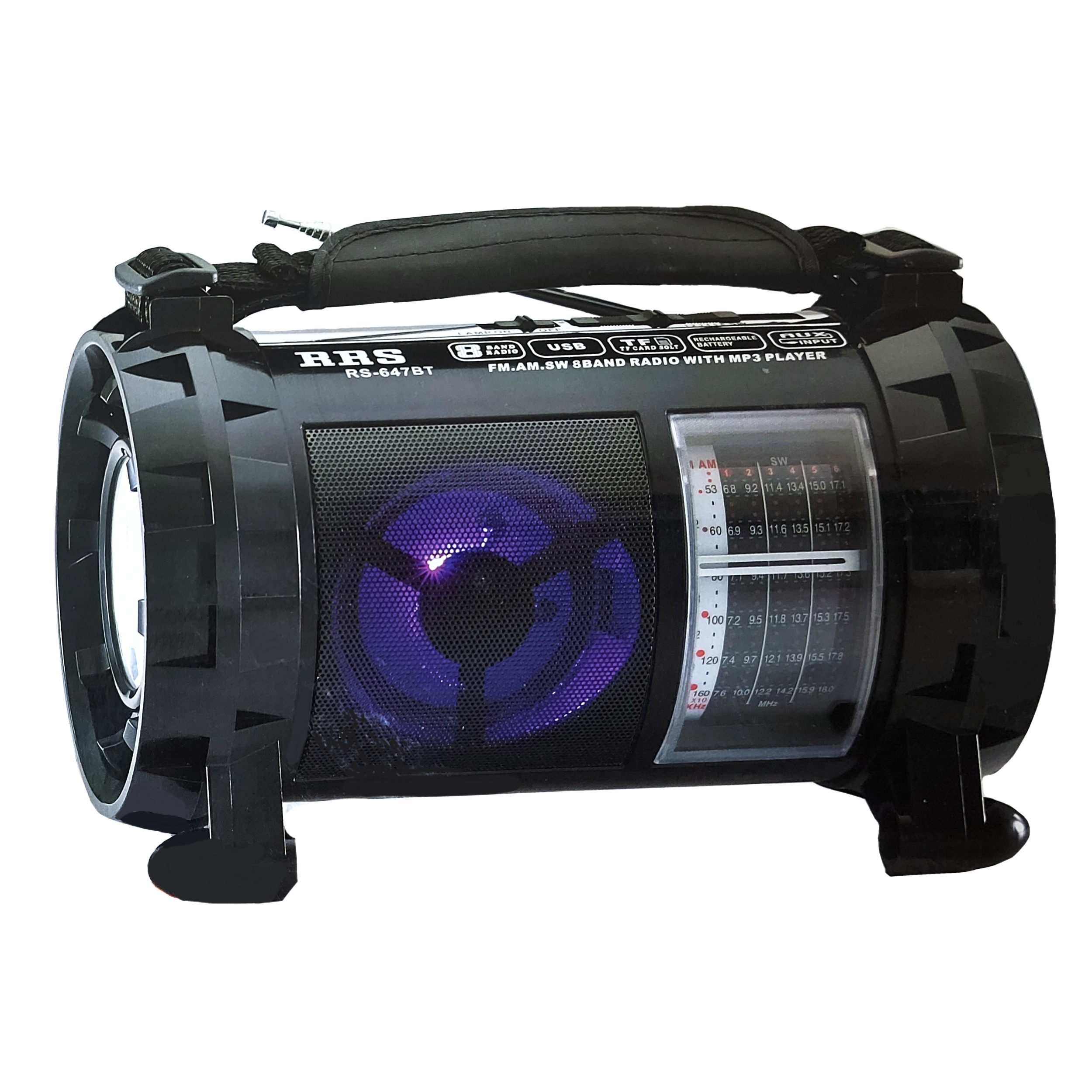 اسپیکر بلوتوثی قابل حمل آر آر اس مدل RS-647BT