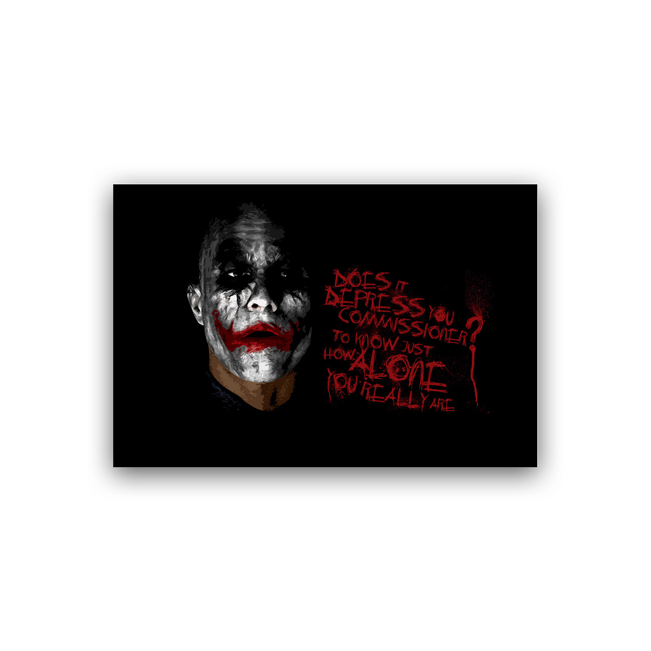 تابلو شاسی طرح جوکر مدل BS00091