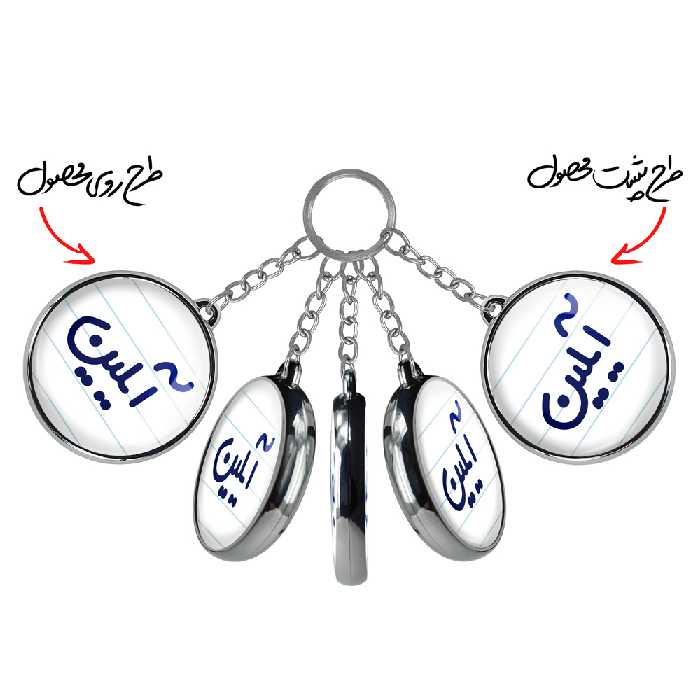 جاکلیدی خندالو طرح آیلین مدل دوطرفه کد 68226822