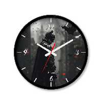 ساعت دیواری کوچک راویتا طرح بتمن کد 3636