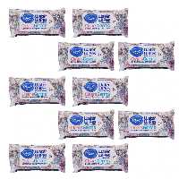 دستمال مرطوب پاک کننده دست و صورت و بدن دافی مدل BBF بسته 10 عددی