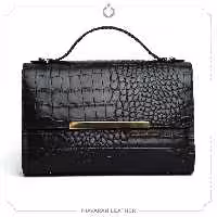 کیف چرم دست دوز سپیدار - خانه چرم نیاوران