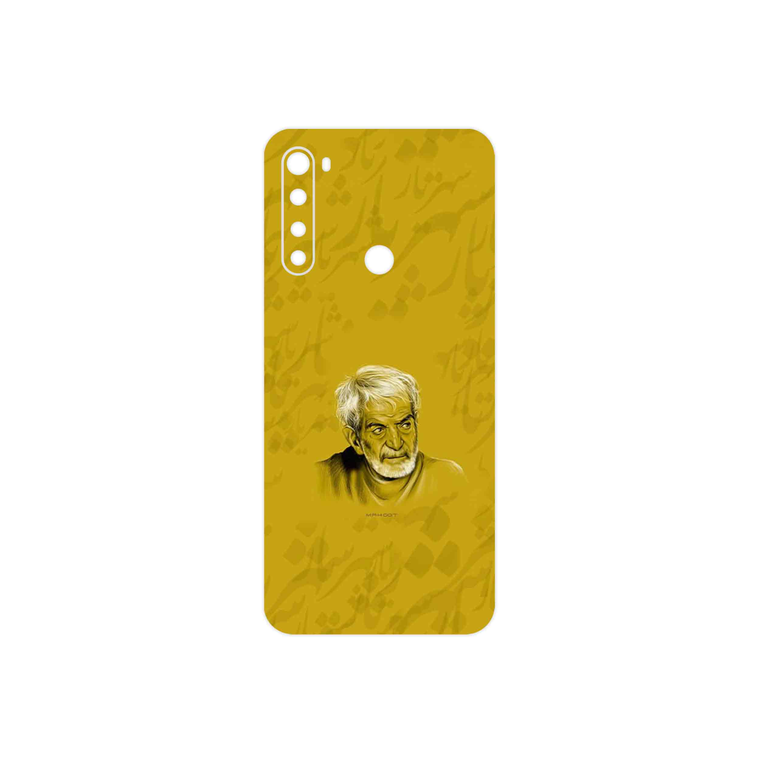 برچسب پوششی ماهوت مدل MohammadHossein Shahriar مناسب برای گوشی موبایل شیائومی Redmi Note 8T