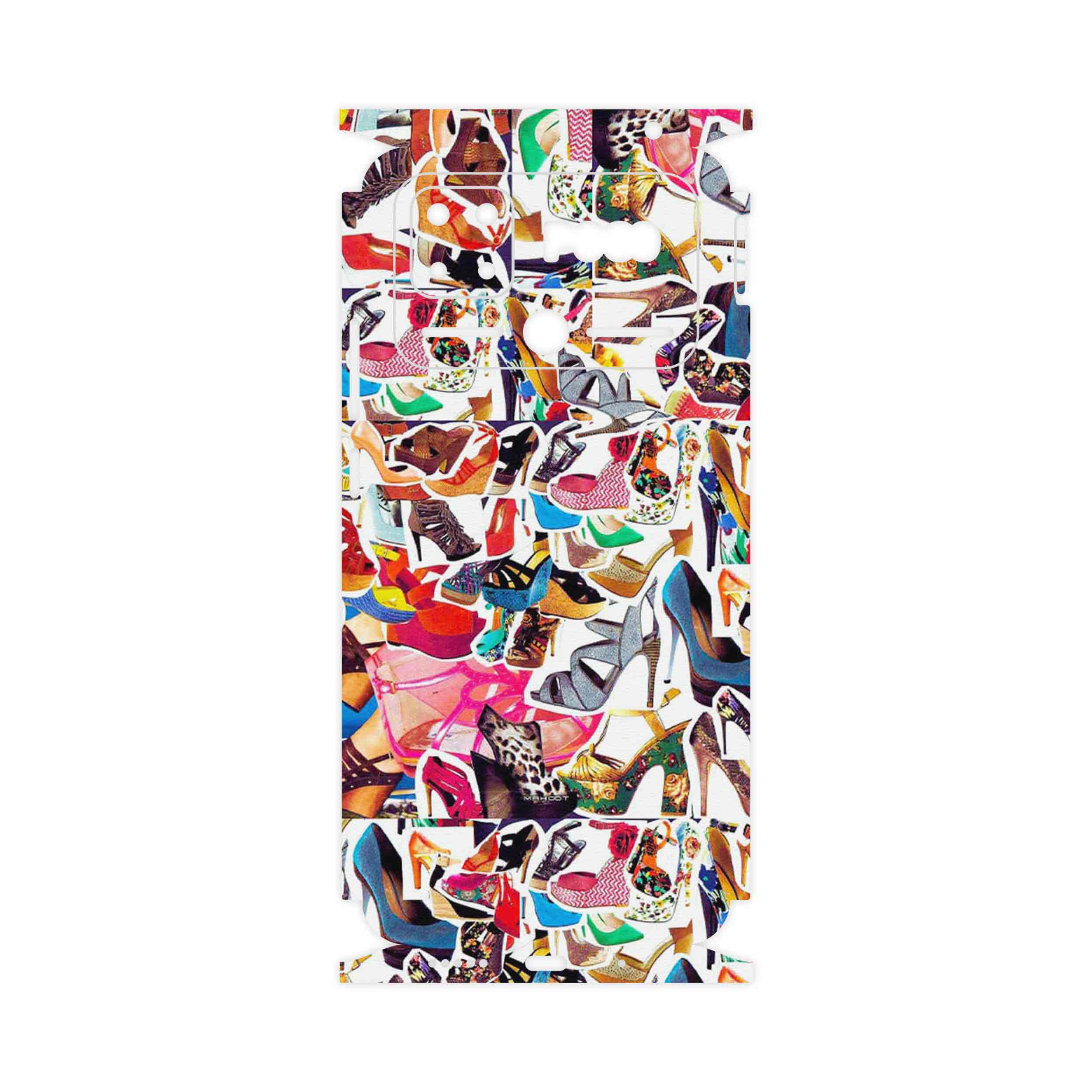 برچسب پوششی ماهوت مدل Collage of High heel Shoes-FullSkin مناسب برای گوشی موبایل شیائومی Poco C40