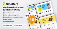 دانلود Safecart اسکریپت فروشگاهی Laravel با قابلیت چندفروشندگی