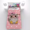 سرویس خواب مدل جغد Pink owl یکنفره 5 تکه