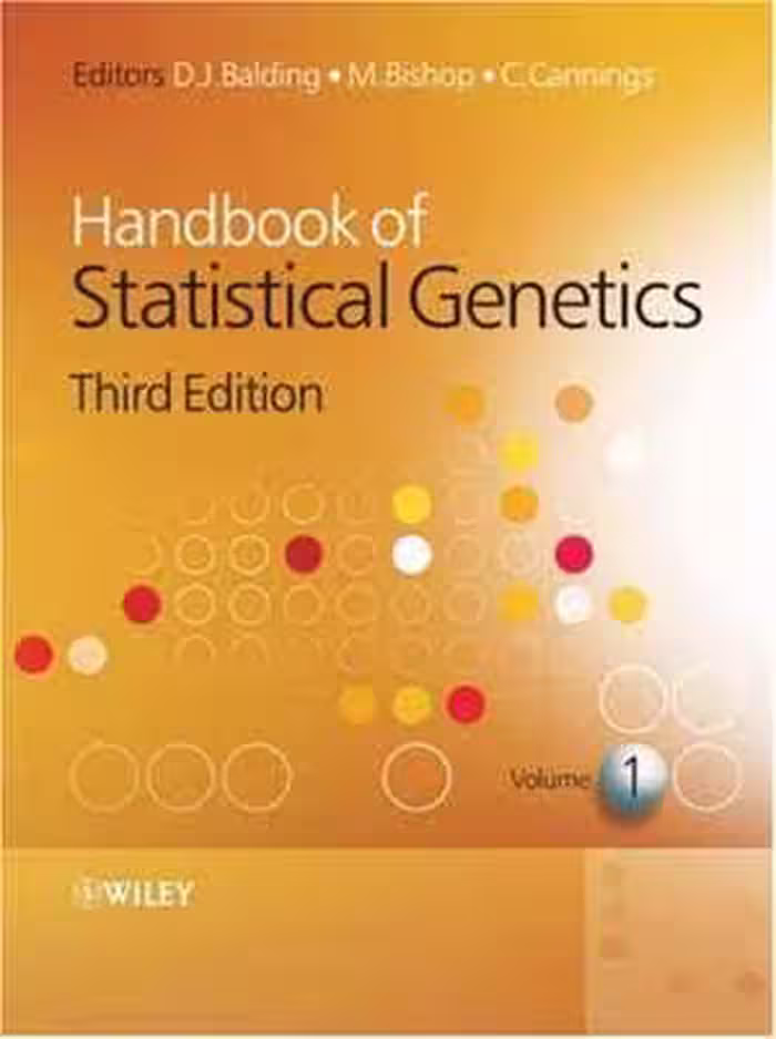 [PDF] دانلود کتاب Handbook Of Statistical Genetics, Volume 1 And 2, 3rd ed, 2007