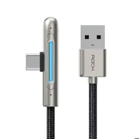 کابل تبدیل USB به USB-C راک مدل RCB0810 طول 1 متر