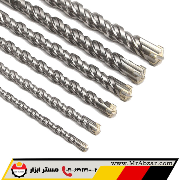 مته الماسه پنج شیار سایز 300×18 میلی متر