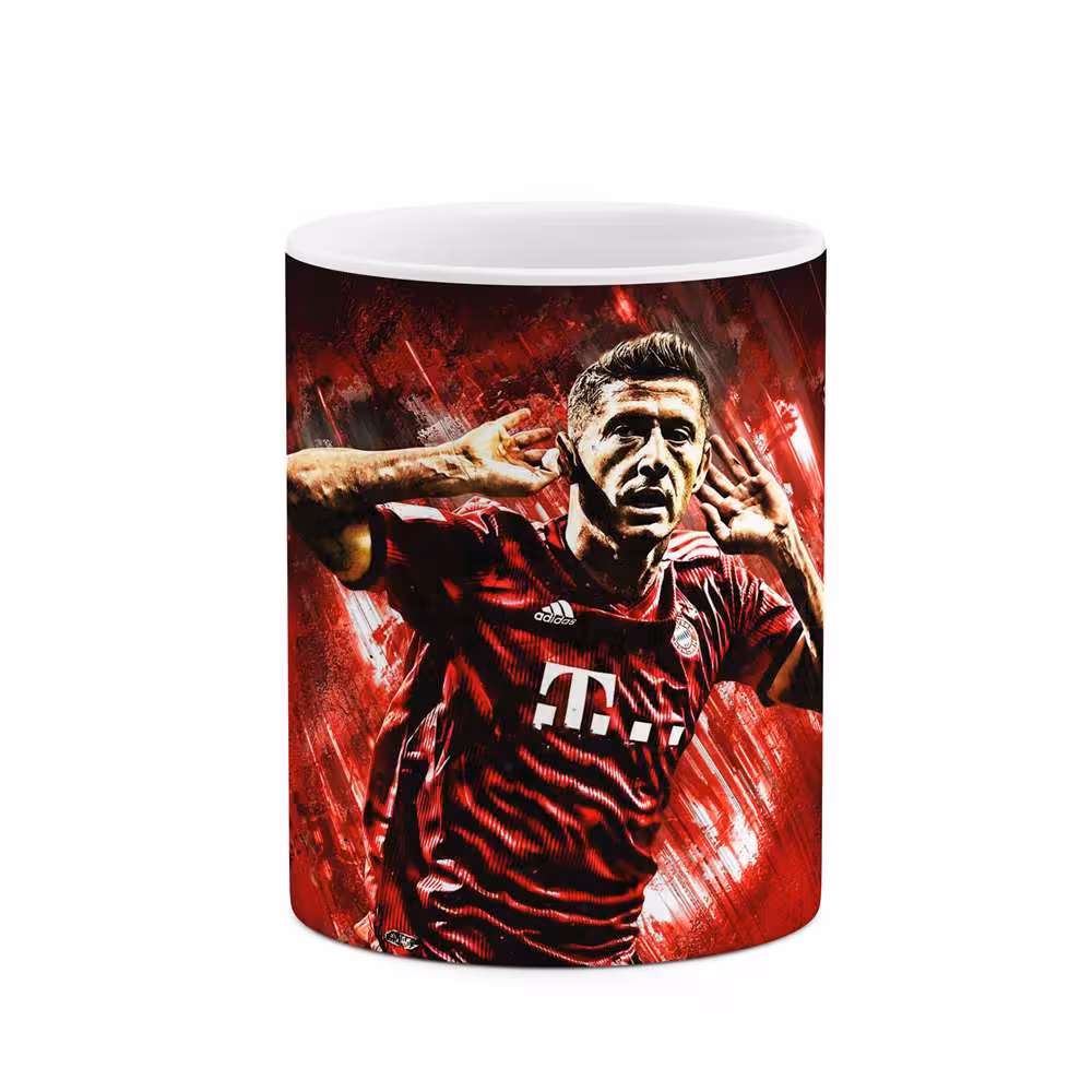 ماگ طرح فوتبالیست Robert Lewandowski مدل mgp12913