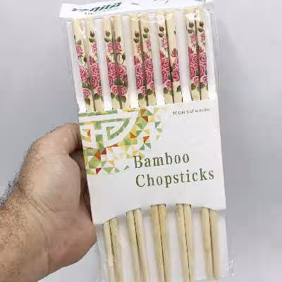 چوب غذا خوری مدل چاپستیک کد R بسته 20 عددی