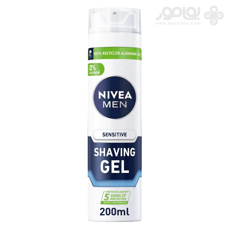 ژل اصلاح مردانه نیوا مدل SENSITIVE حجم 200 میل