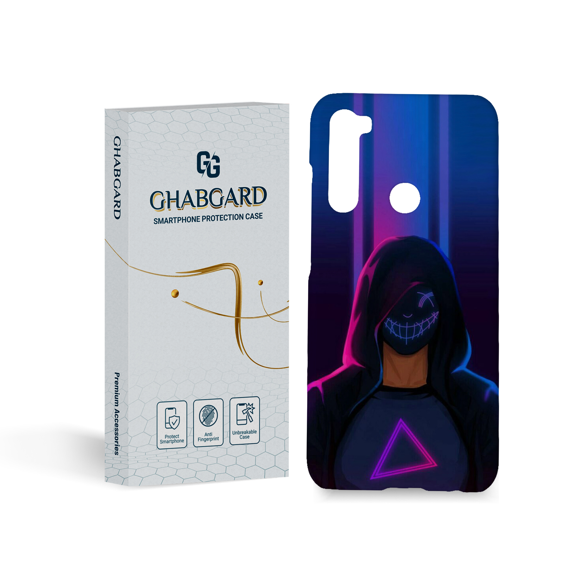  کاور قاب گارد مدل پسرانه مناسب برای گوشی موبایل شیائومی Mi note 8