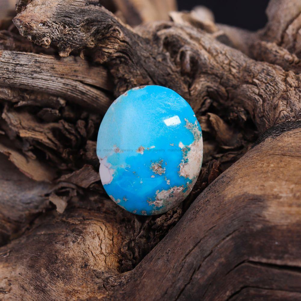 نگین فیروزه شجری کد 11996 - جواهری مشاهیر