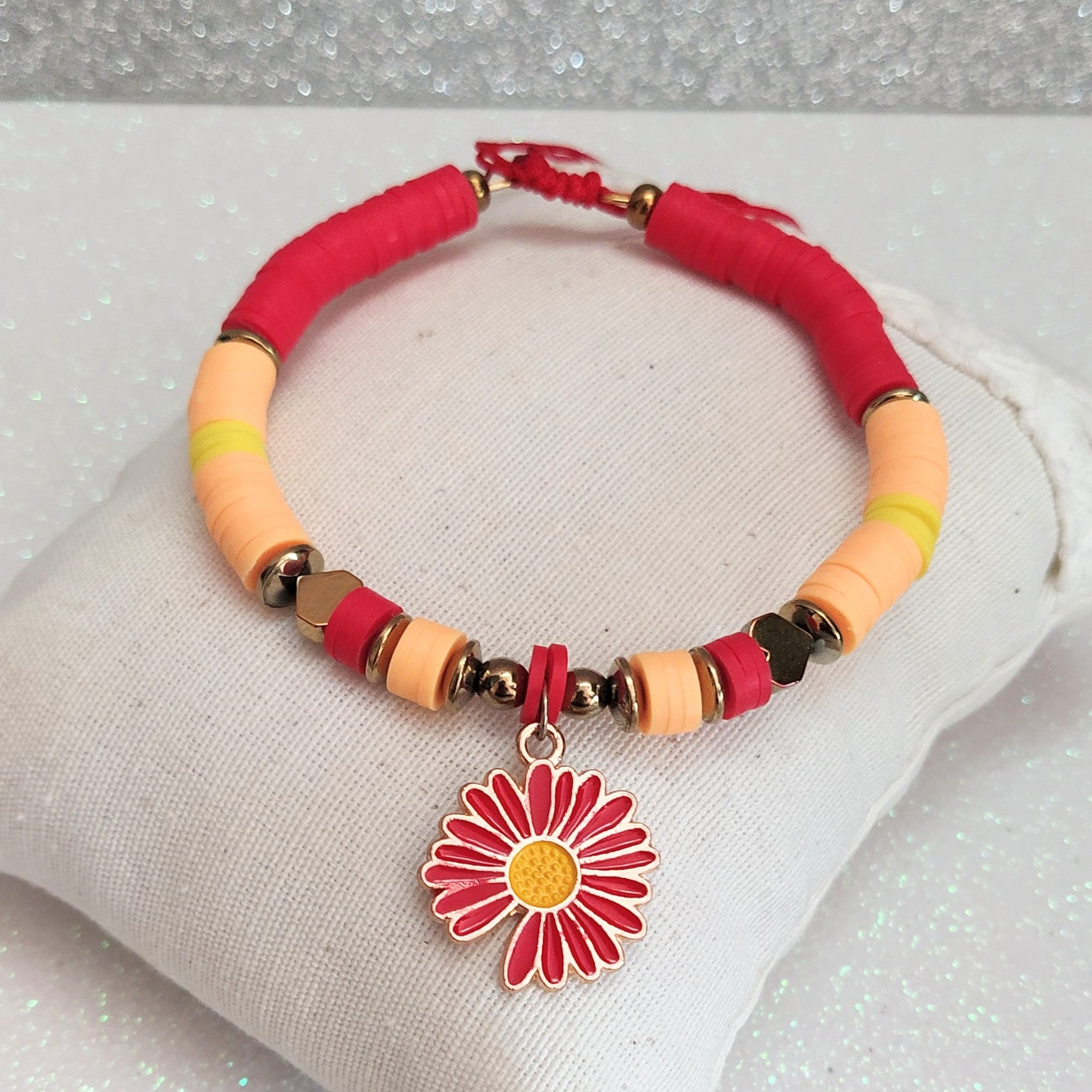 دستبند فیمو بابونه