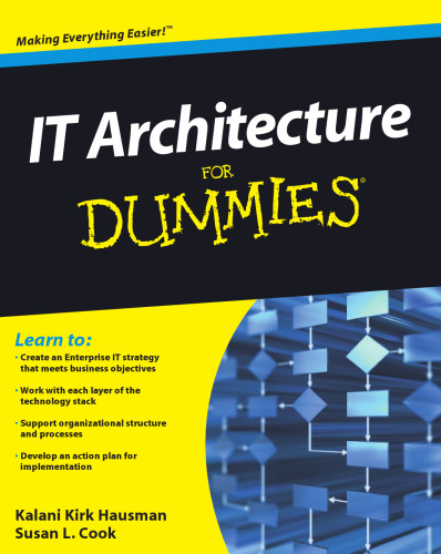 خرید و دانلود نسخه کامل کتاب IT Architecture For Dummies