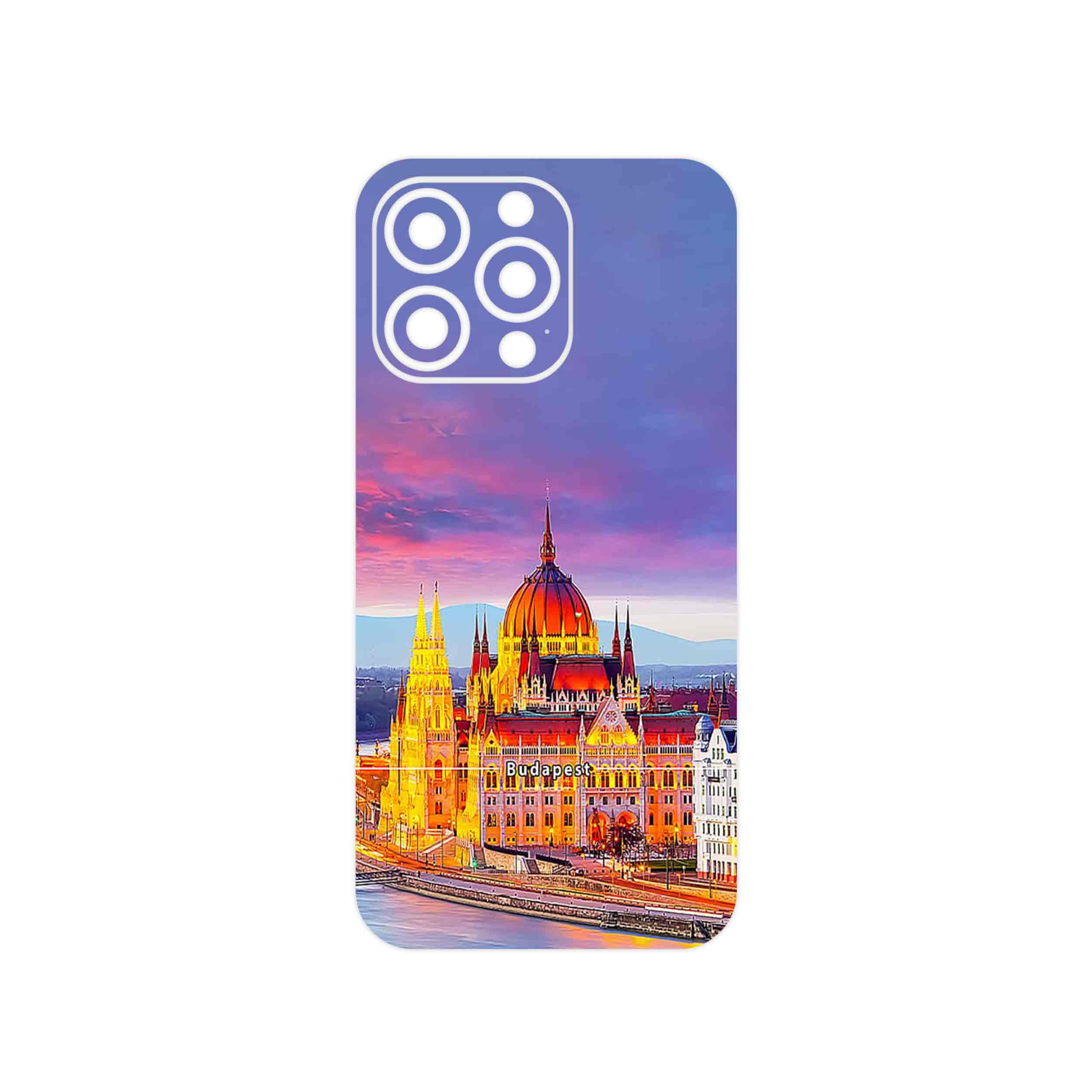 برچسب پوششی ماهوت مدل City of Budapest مناسب برای گوشی موبایل اپل iPhone 13 Pro Max