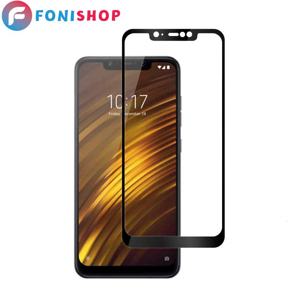 گلس محافظ صفحه نمایش فول تمام صفحه Xiaomi Poco F1