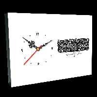 ساعت رومیزی تایپوگرافی فارسی طرح J 13